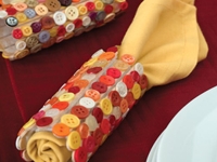 Spoonful Button Napkin Rings